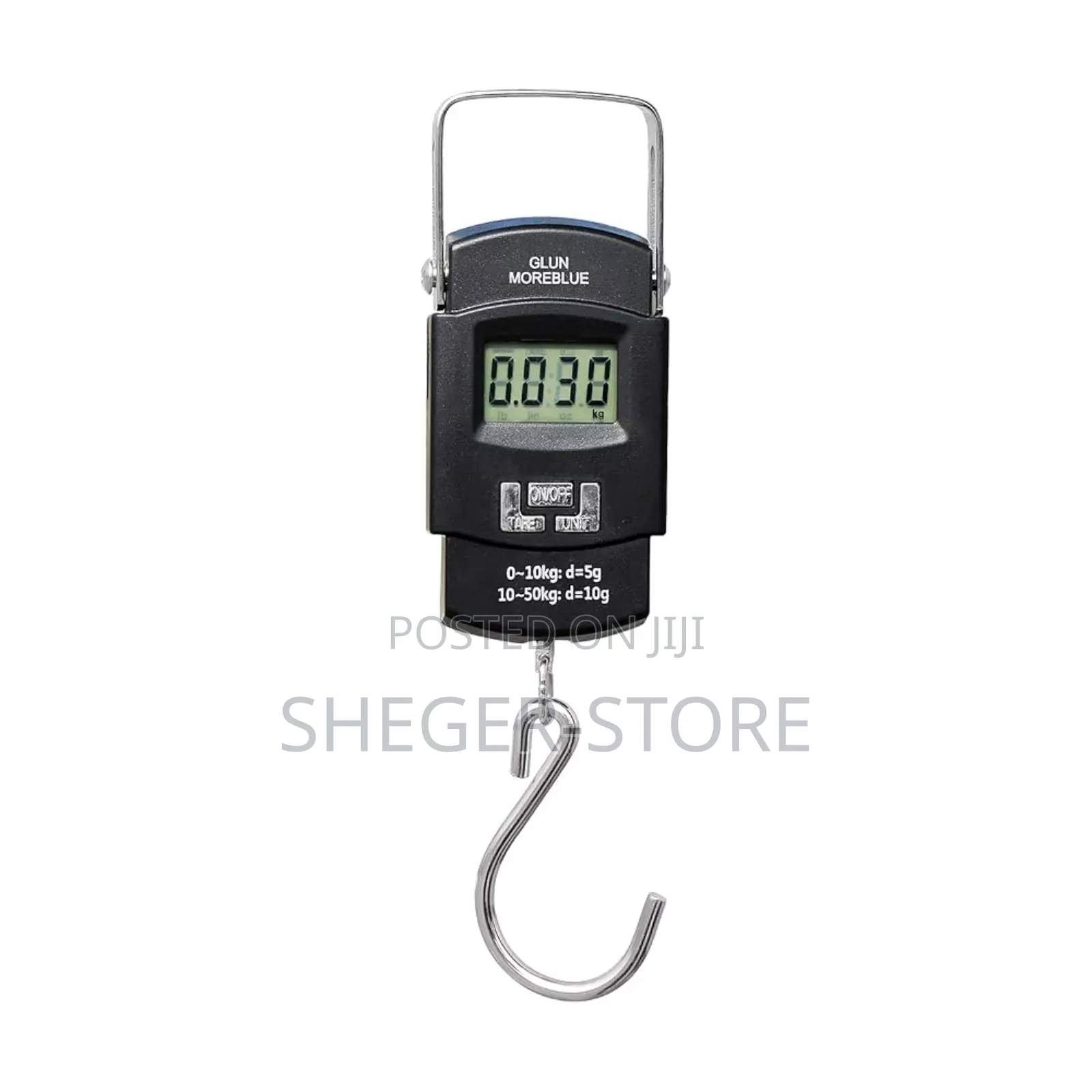 Luggage Weighing Scale 50 Kg (Black)