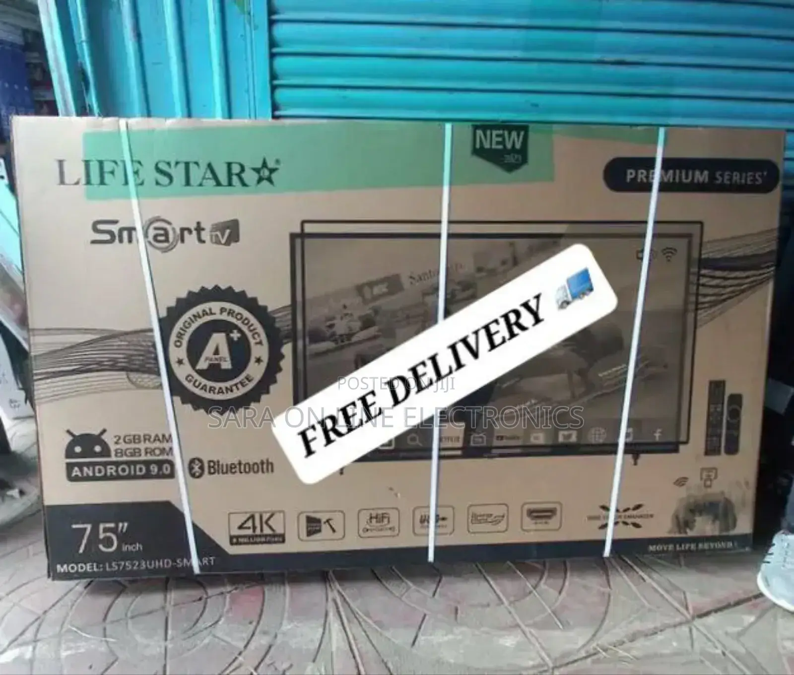 ◇◇Life Star 75" Uhd Tv New 2025 (10year Warranty) Free Delivery