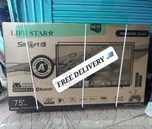 ◇◇Life Star 75" Uhd Tv New 2025 (10year Warranty) Free Delivery
