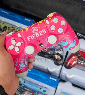 Ps4 Slim + 2 Custom Pads (በብዛትና በፍሬ) | Unique Design