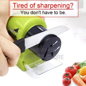 Photo - 4-in-1 Swift Knife Sharpener ( ዘመናዊ በባትሪ የሚሰራ Automatic የቢላ ሞረድ )