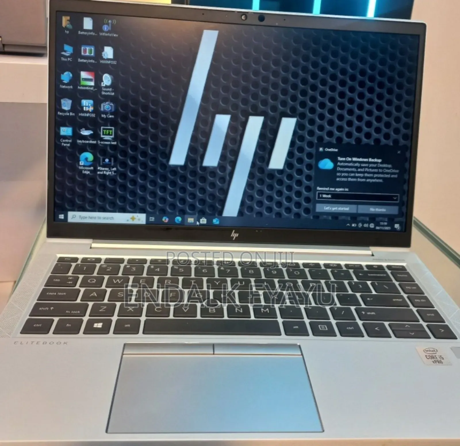 New Laptop HP EliteBook 840 G7 16GB Intel Core I5 SSD 512GB