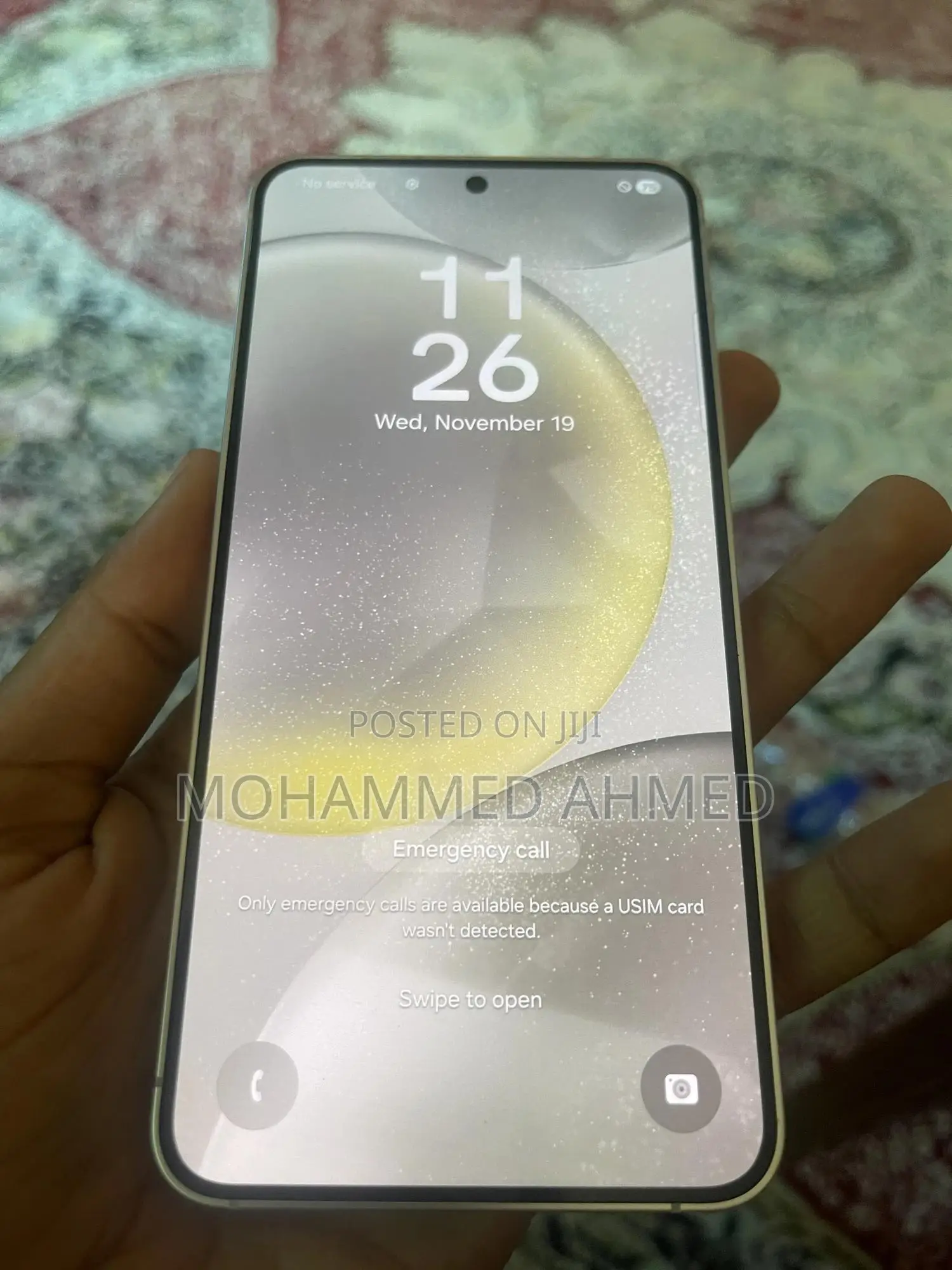 New Samsung Galaxy S24 256 GB Yellow