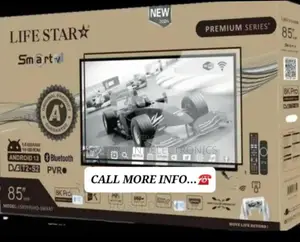 >Life Star 75" Uhdsmart Tv New Model◇Free Delivery 10year Warranty