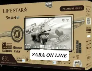 >Life Star 75" Uhdsmart Tv New Model◇Free Delivery 10year Warranty