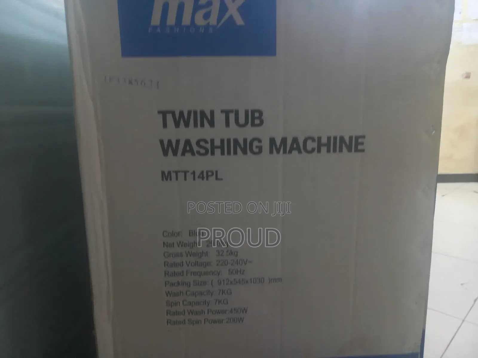 Max 14kg Waching Machine