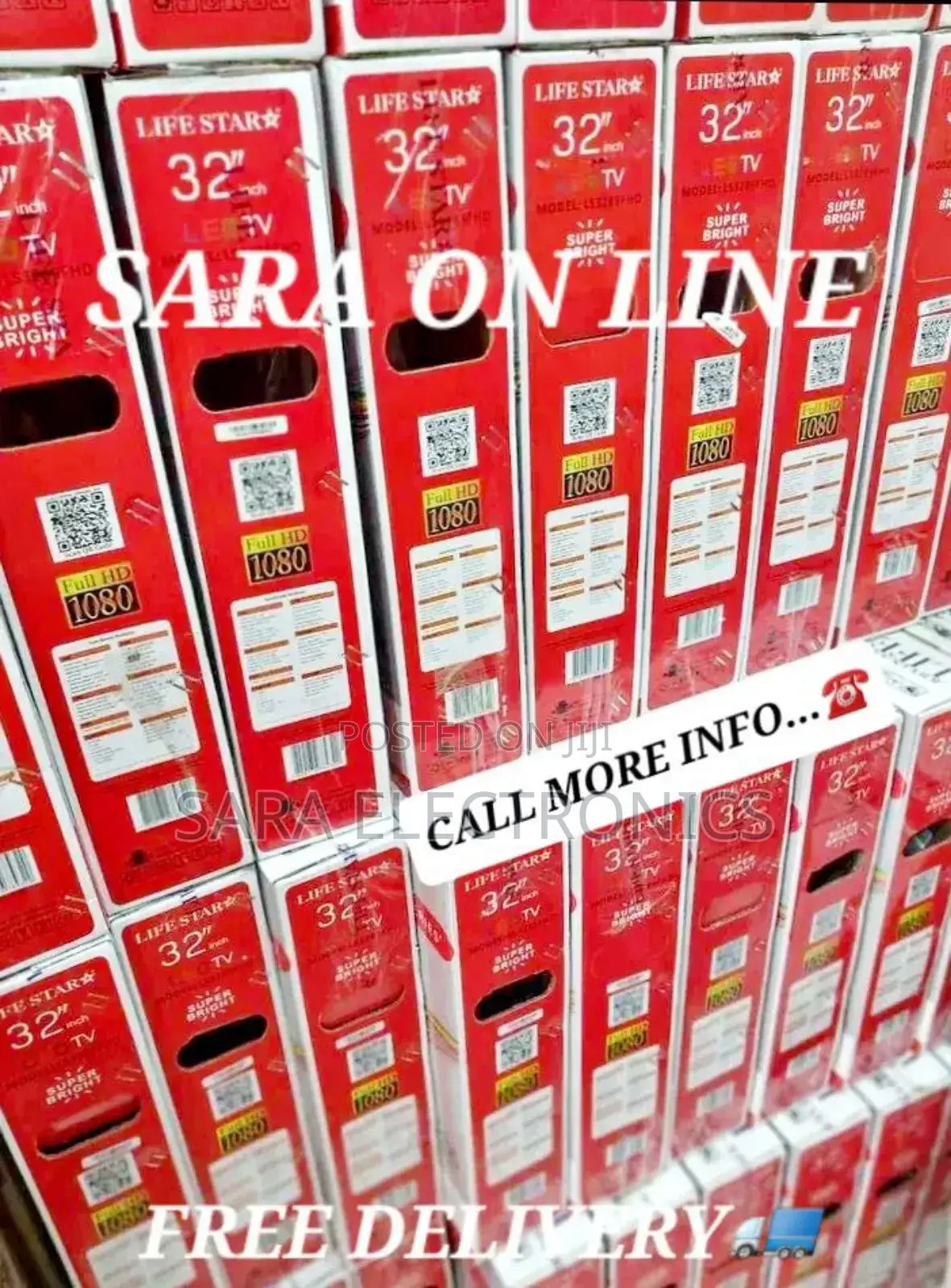 Life Star 32" Uhd Smart Tv◇New Model◇10year Warranty Free Delivery