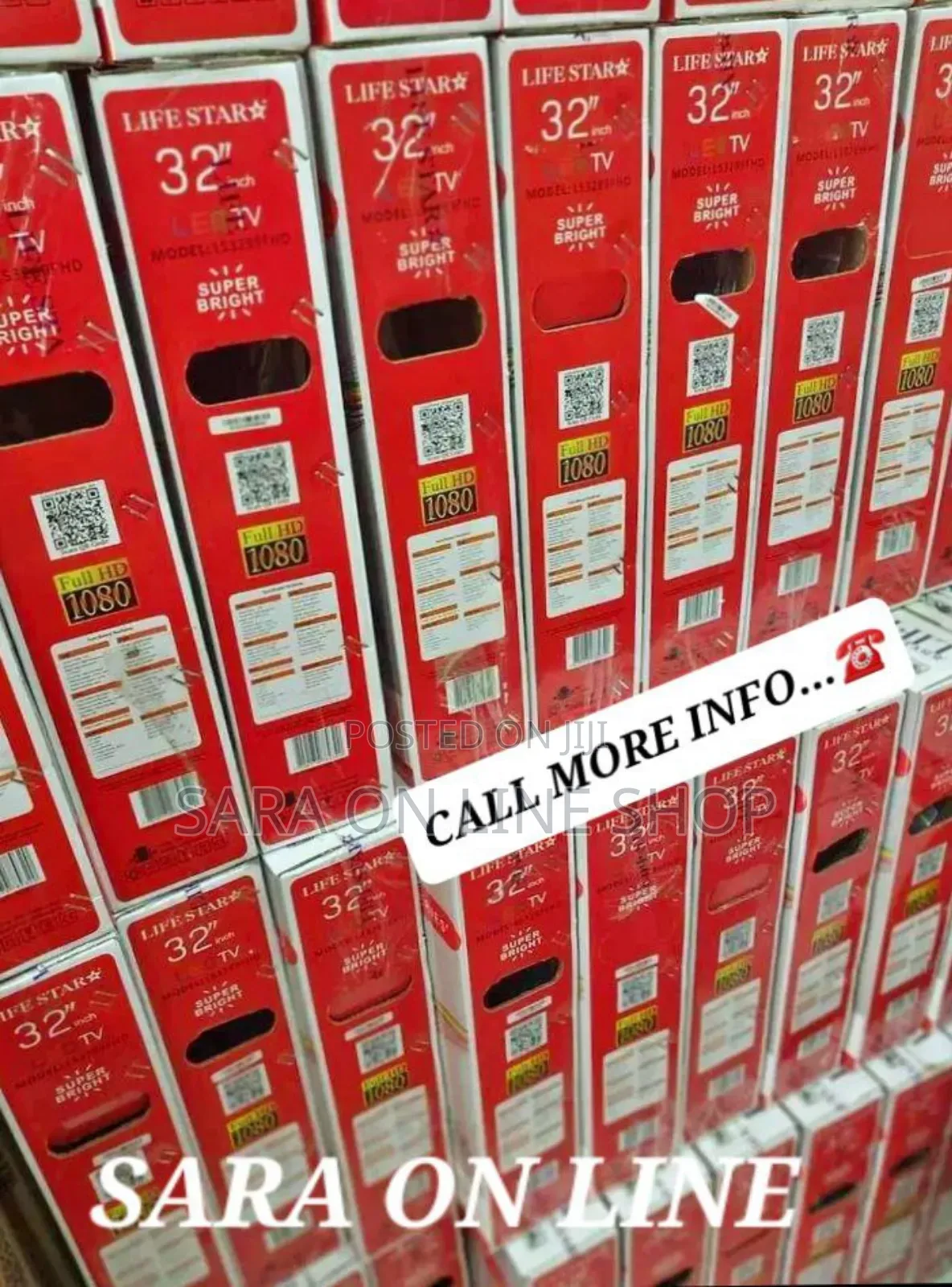 Life Star 32" Uhd Smart Tv◇New Model◇10year Warranty Free Delivery