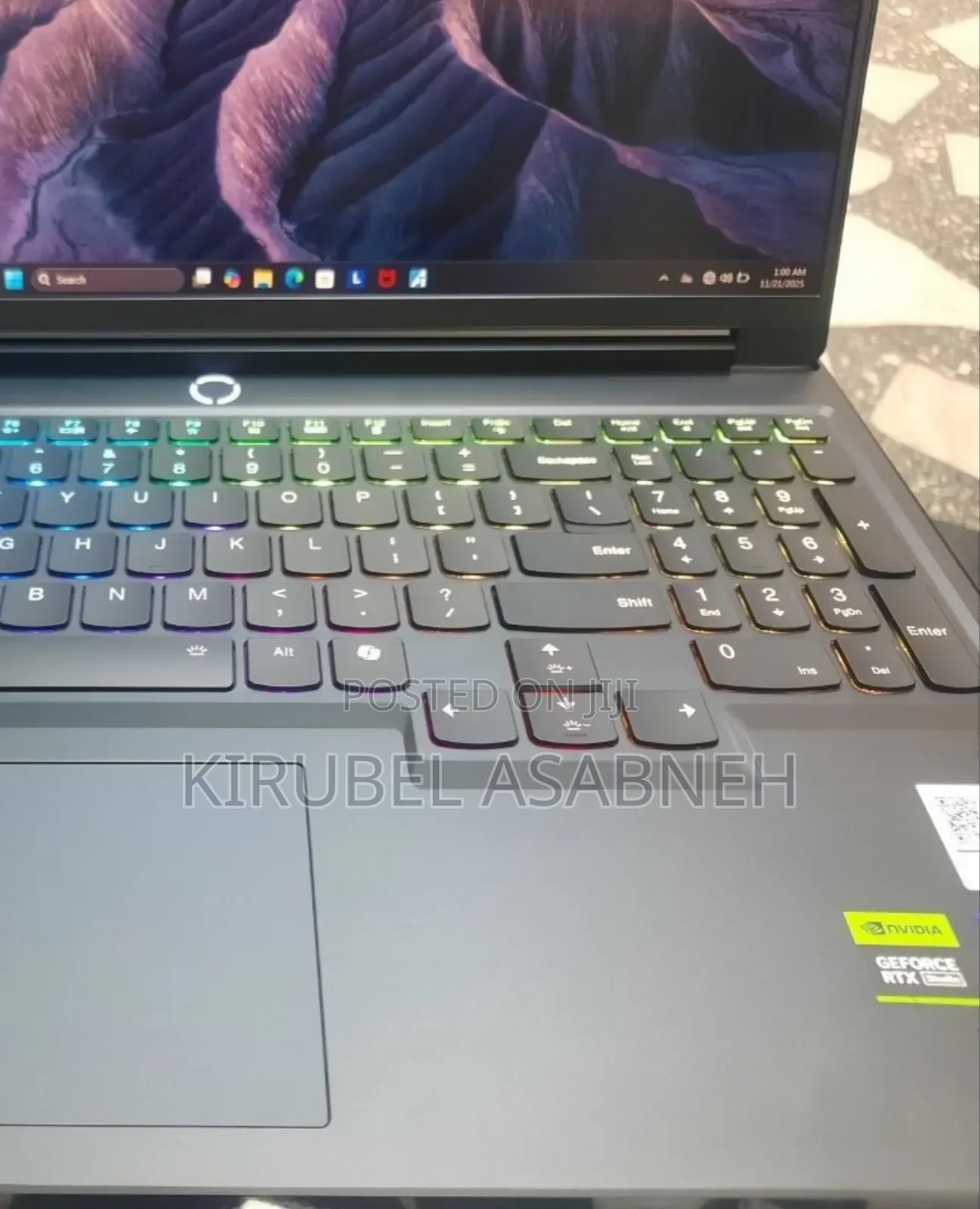 New Laptop Lenovo Legion 7 32GB Intel Core I9 SSD 1T