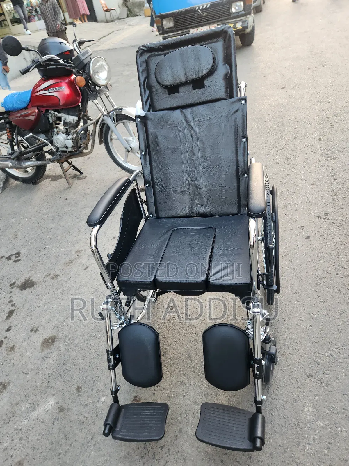 Reclining Wheelchair老人commode Wheelchair鳵的wheelchair傳統wheelchair New