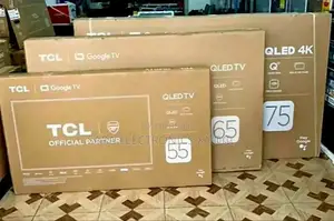 ◍Tcl 55" Google QLED TV ◍New2026 ◍Free Delivery ◍10_YEAR WARRANTY