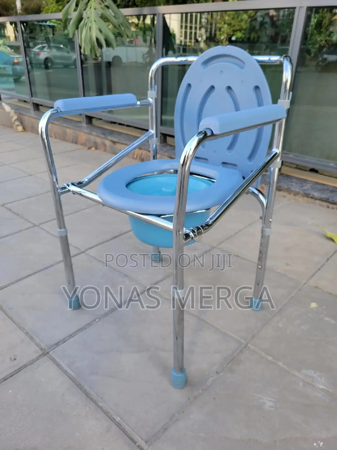 Toilet Chair盬嗣shower Chair Seat崨歈commode Stool With Rubber | 150 Kg