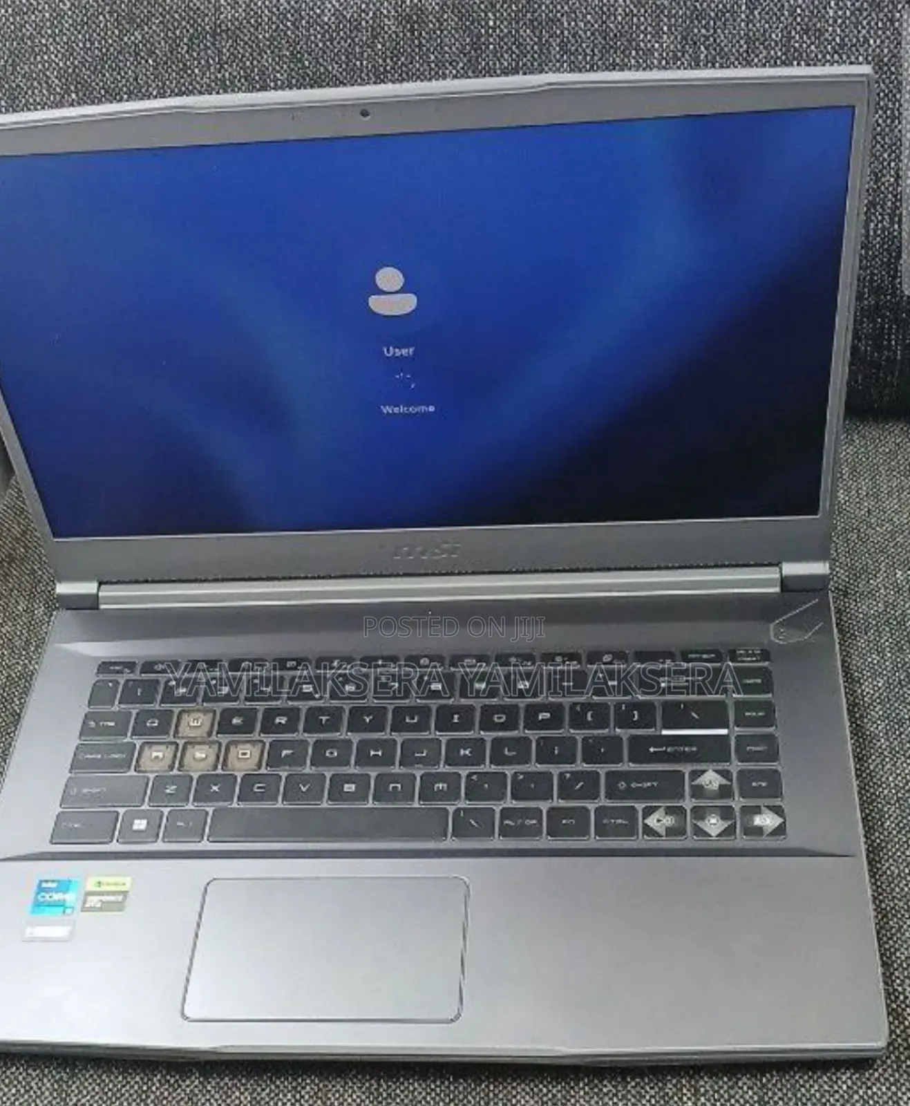 New Laptop MSI 16GB Intel Core I5 SSD 512GB