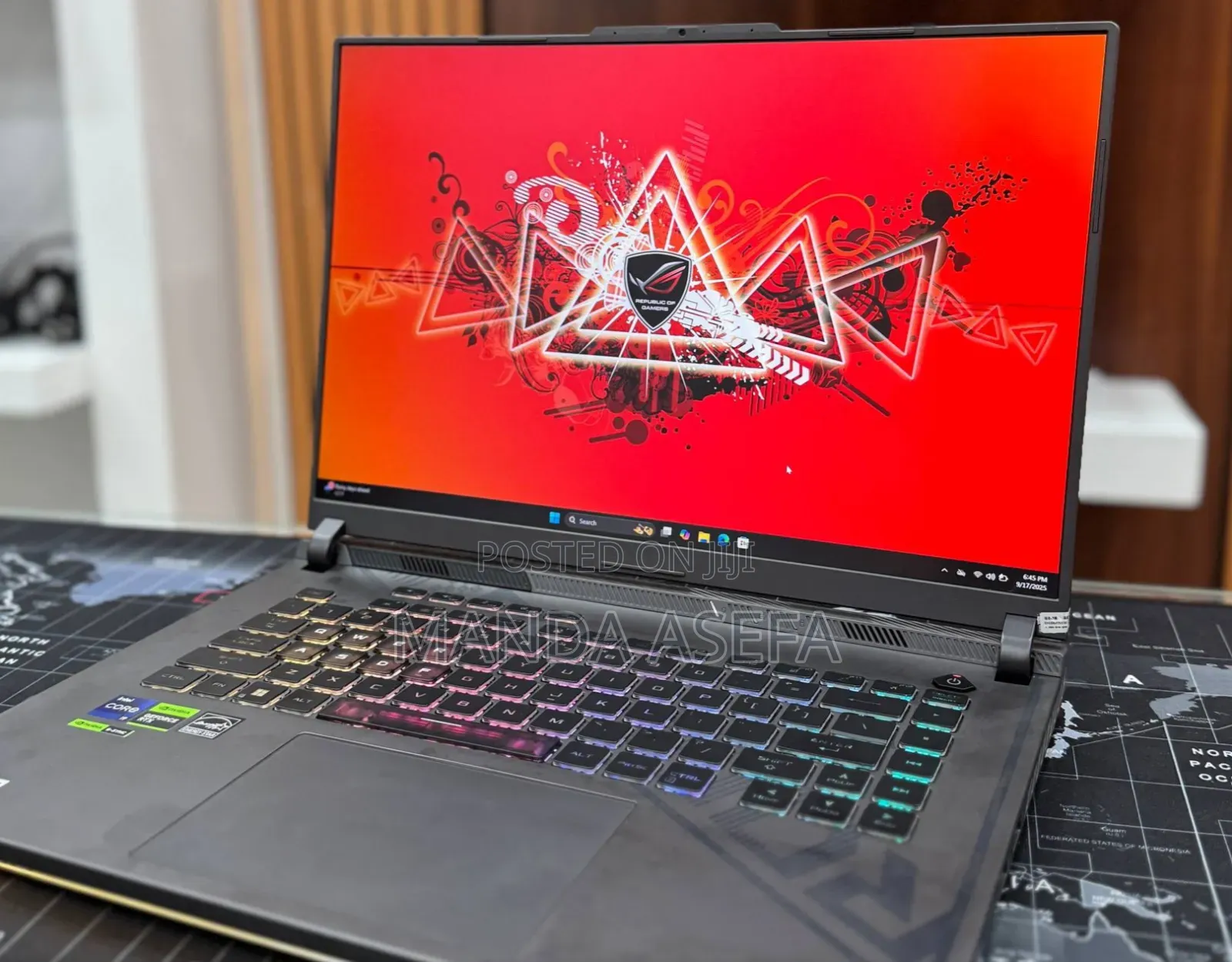 New Laptop Asus ROG Strix G16 G614 16GB Intel Core I9 SSD 1T