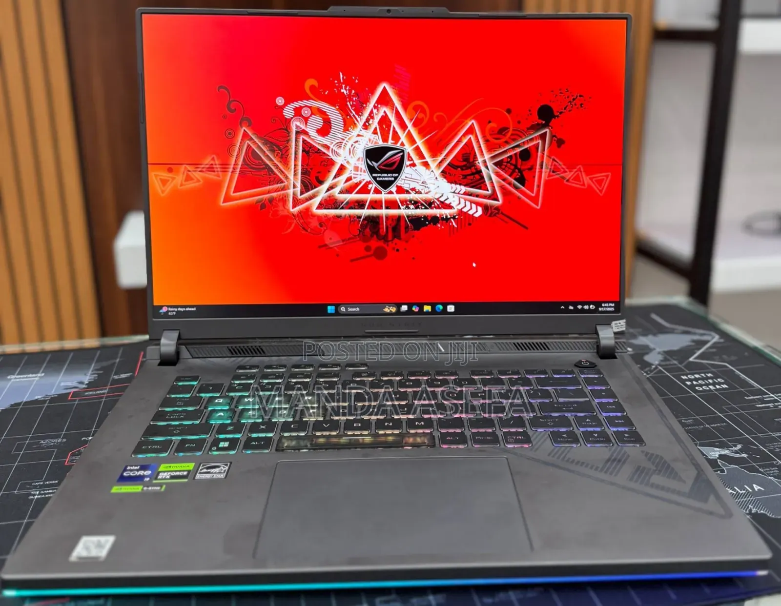 New Laptop Asus ROG Strix G16 G614 16GB Intel Core I9 SSD 1T