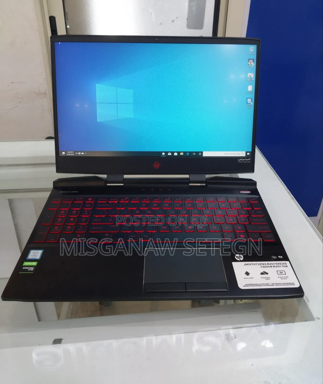 New Laptop HP Omen 15 16GB Intel Core I7 SSD 512GB