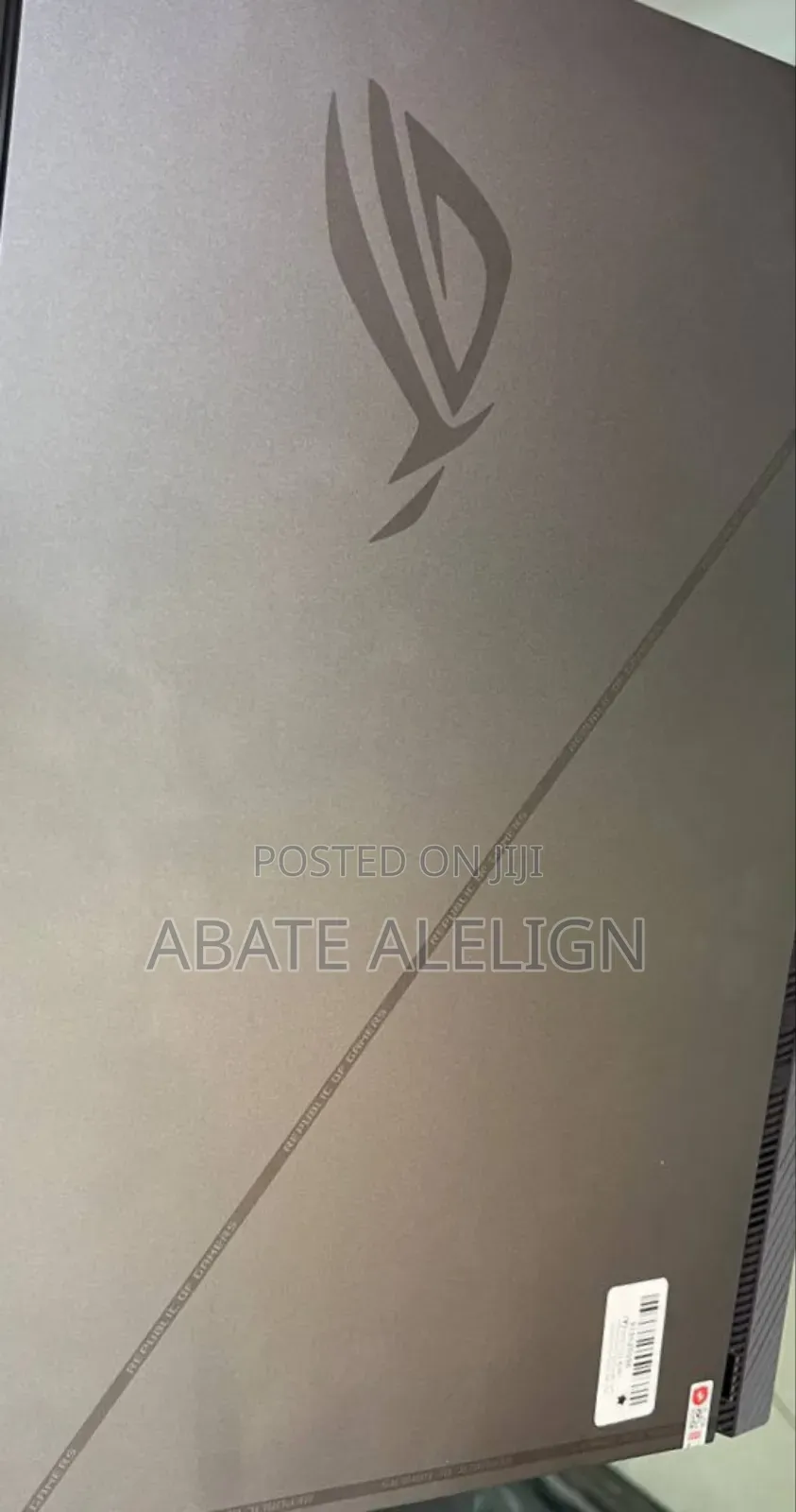 New Laptop Asus ROG Strix G15 16GB Intel Core I9 SSD 1T