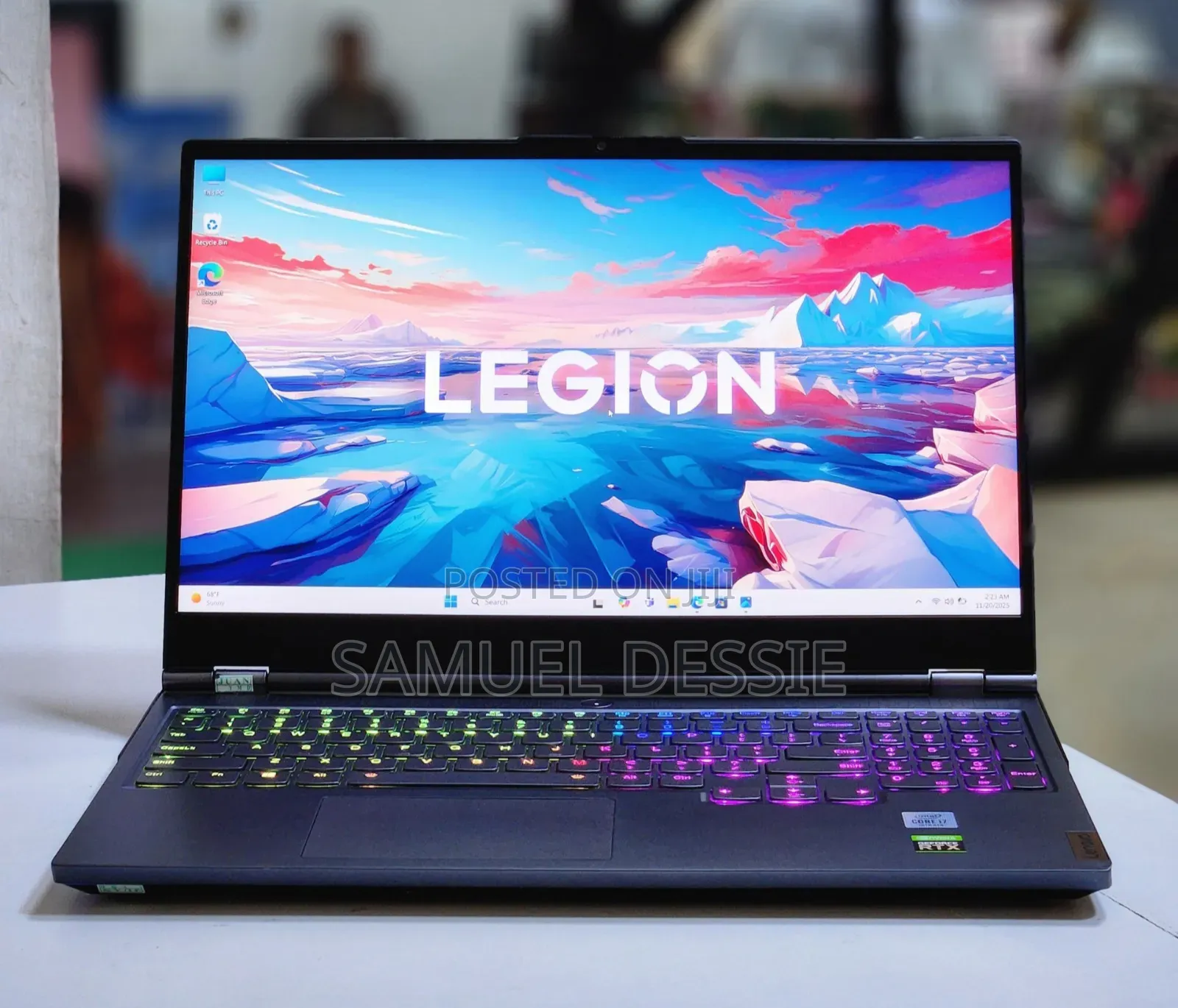 New Laptop Lenovo Legion 5 16GB Intel Core I7 SSD 1T