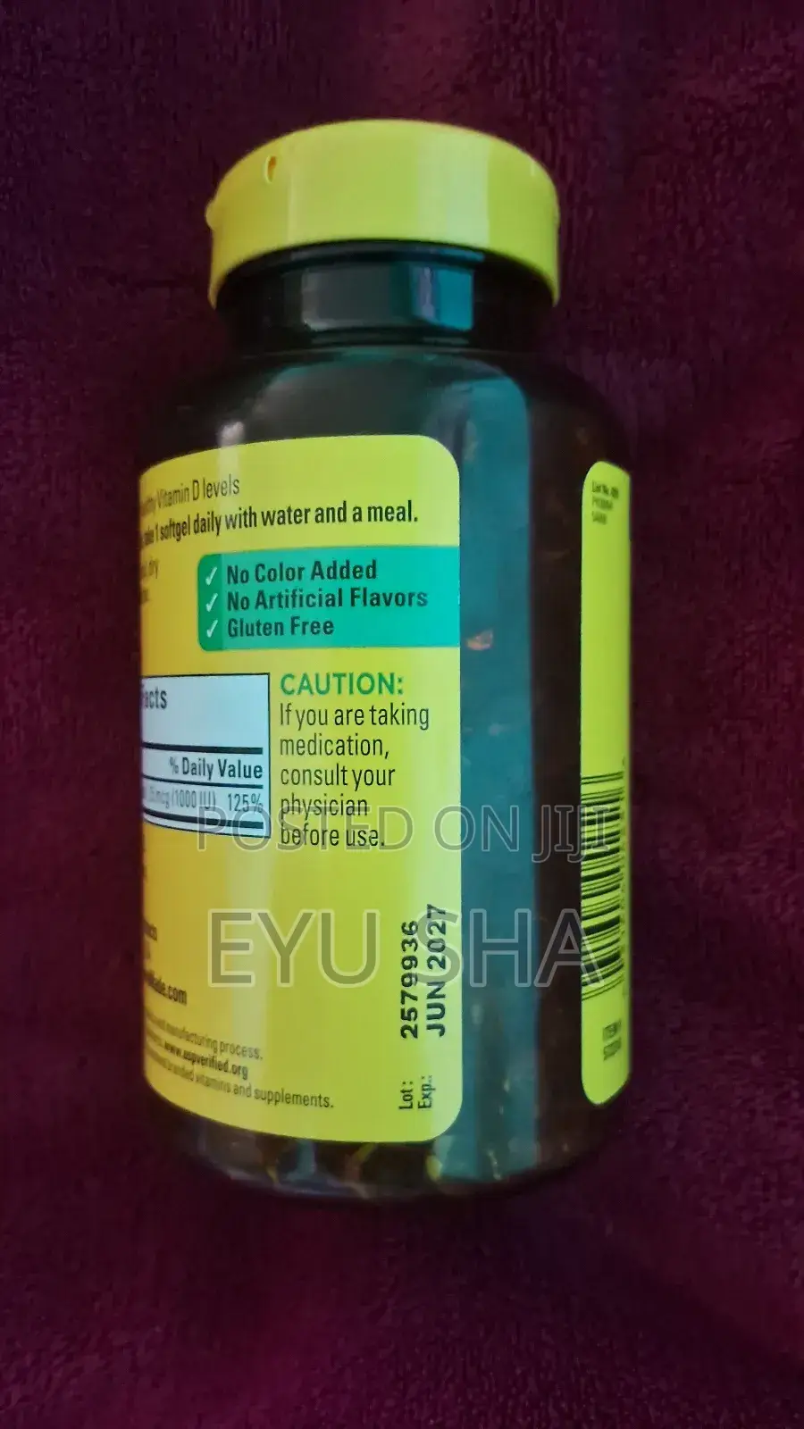 Vitamin D3 1000 Lu (25 MCG )