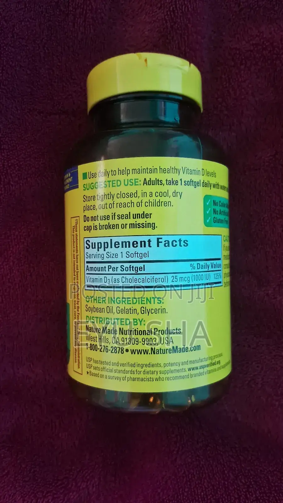 Vitamin D3 1000 Lu (25 MCG )
