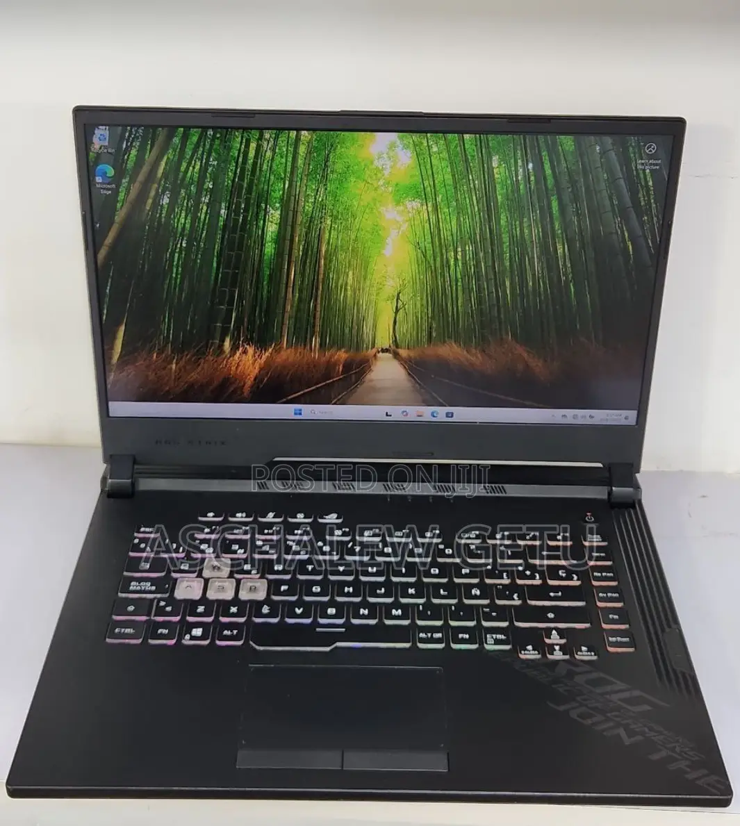New Laptop Asus ROG Strix G15 16GB Intel Core I7 SSD 1T