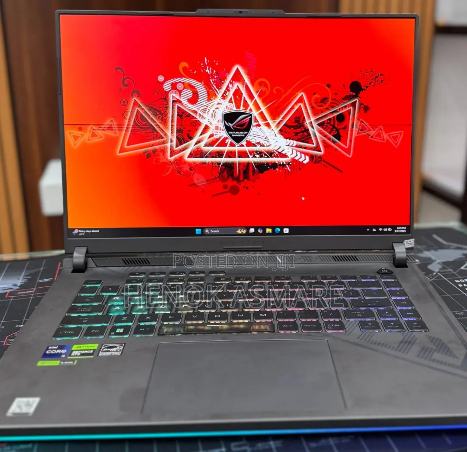 New Laptop Asus ROG Strix G15 16GB Intel Core I9 SSD 1T