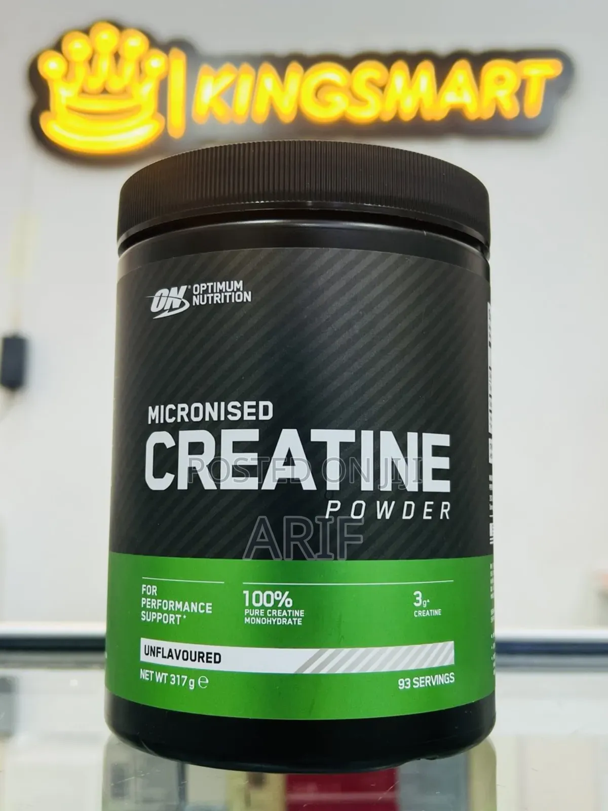 Micronised Creatine Mpnohydrate Powder 317gm 93 Serving