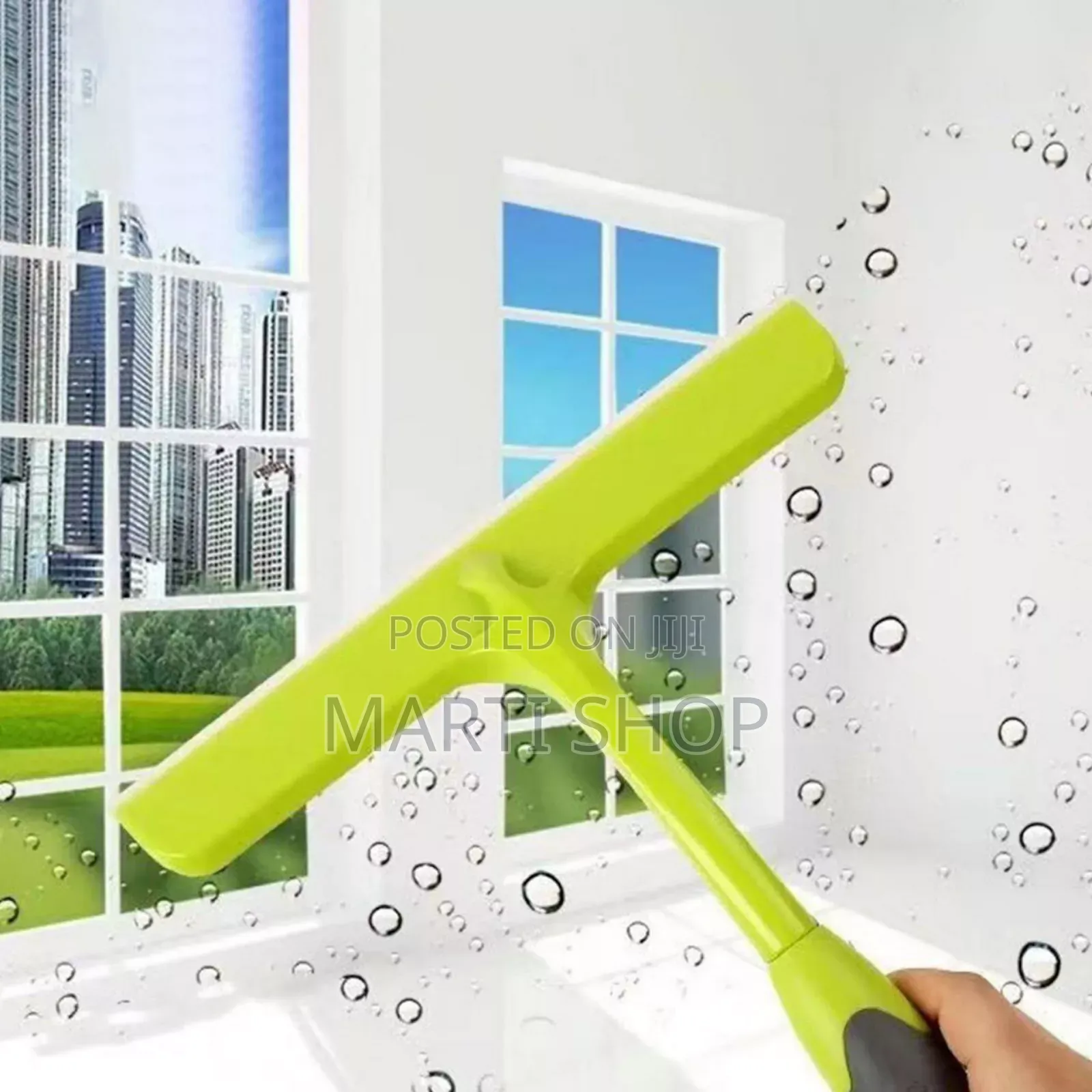 Non-Slip Hand-Held Plastic Squeegee