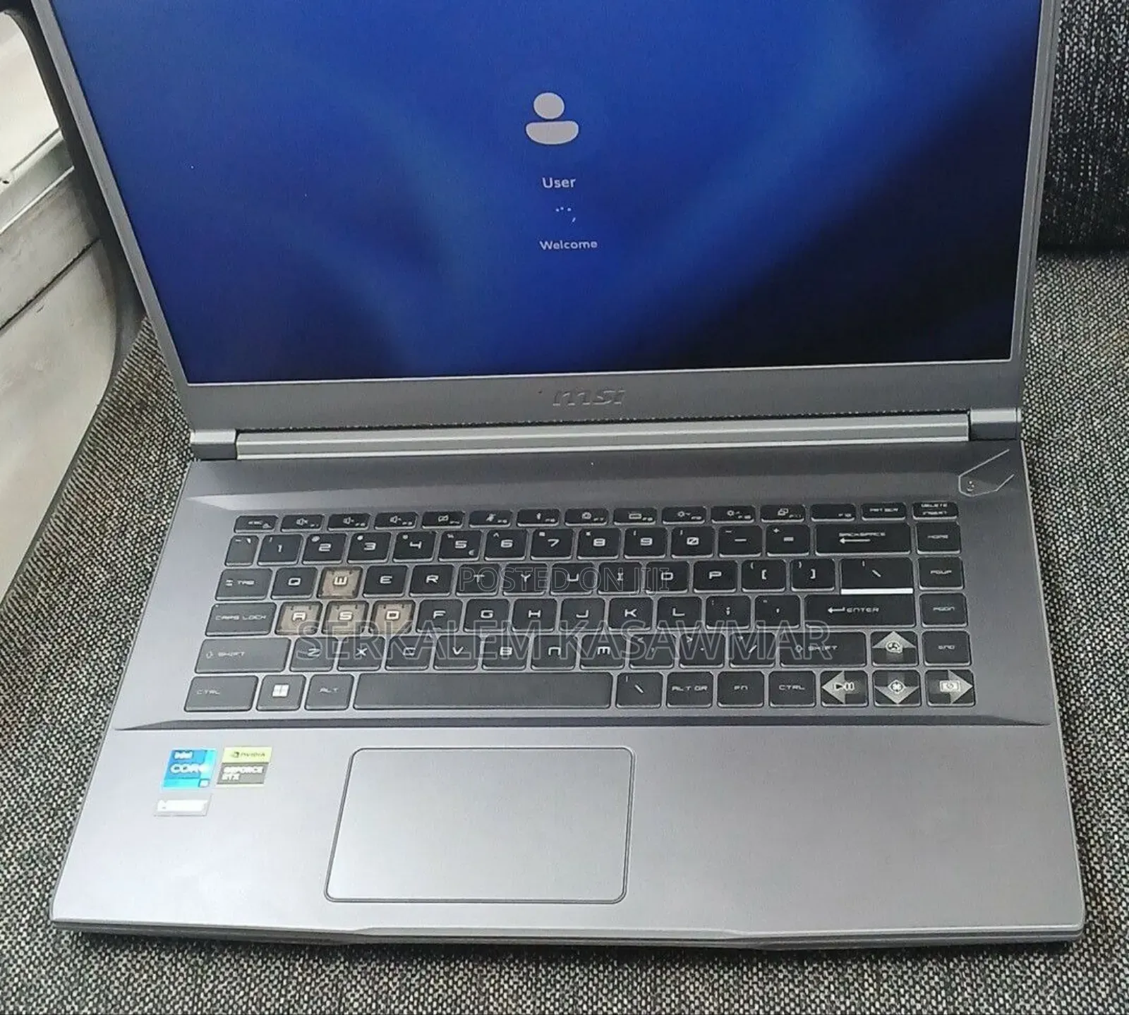 New Laptop MSI GF63 16GB Intel Core I5 SSD 512GB