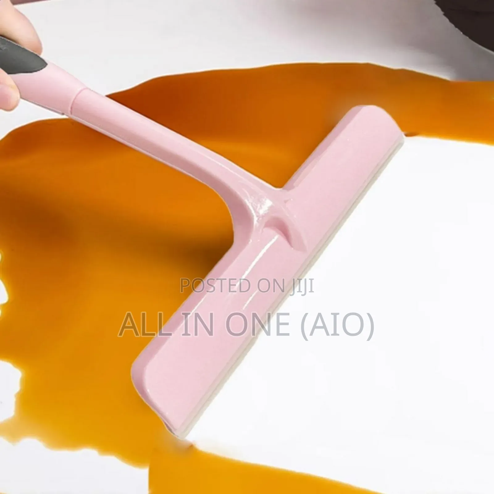 Non-Slip Hand-Held Plastic Squeegee