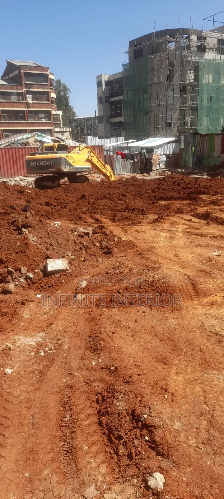 Construction Material Fill ቀይ አፈር ገረጋንቲ