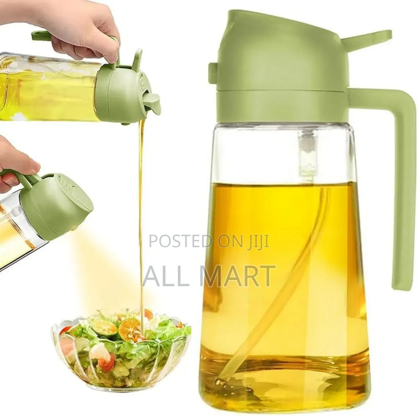2 In 1 Oil Spray And Dispenser Bottle