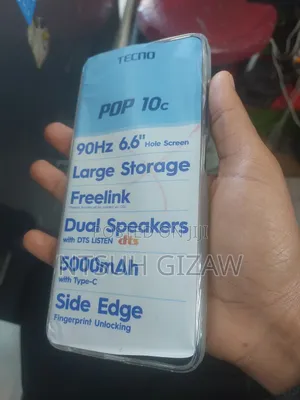 Photo - New Tecno Pop 10C 64 GB Black