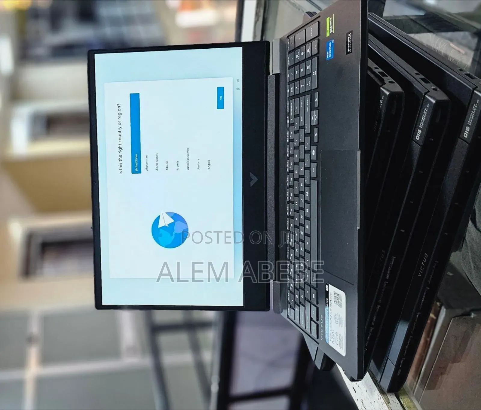 New Laptop HP Victus 15 8GB Intel Core I5 SSD 512GB