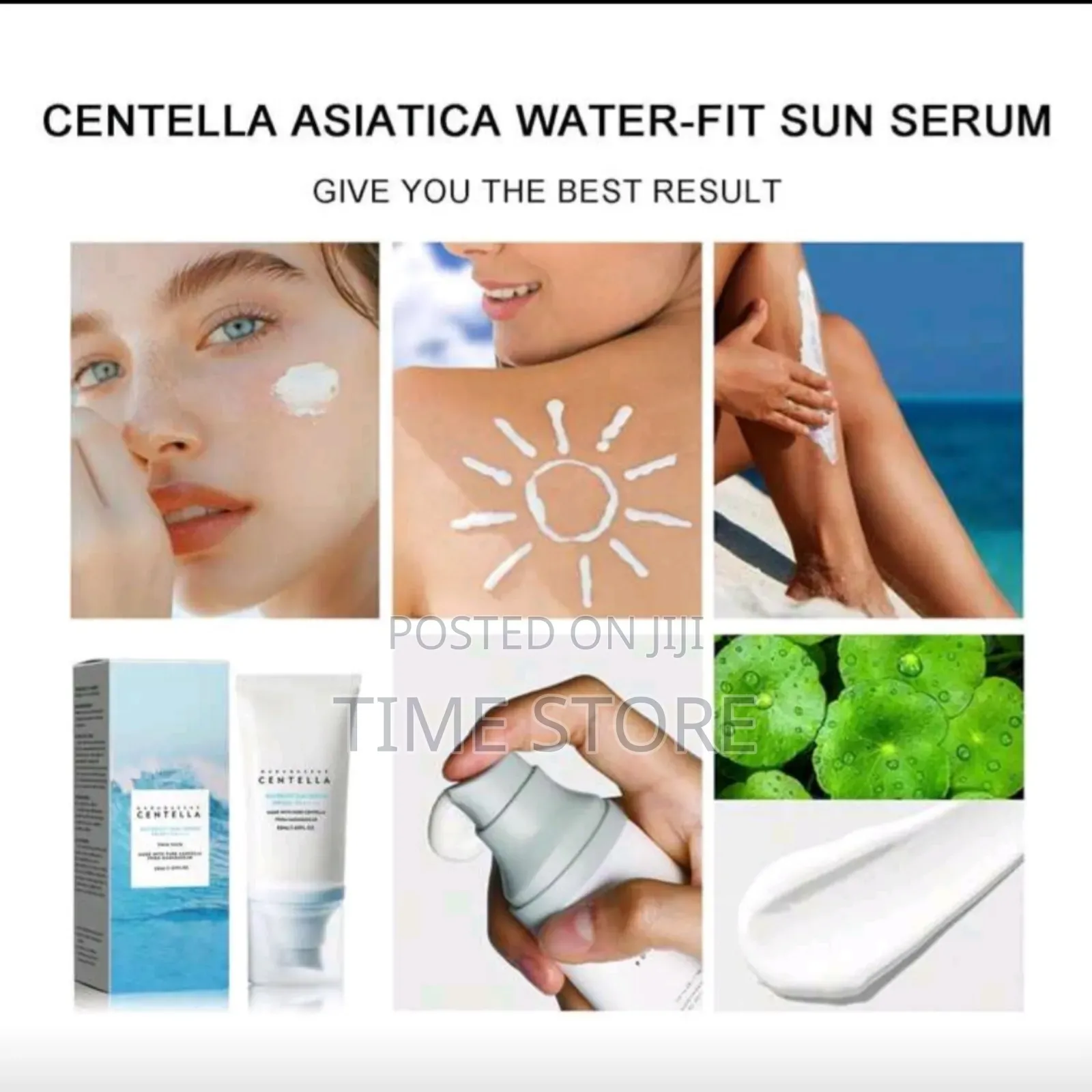 Centell Sunscreen, Hydrating Sunscreen Serum, Facial Sunscree