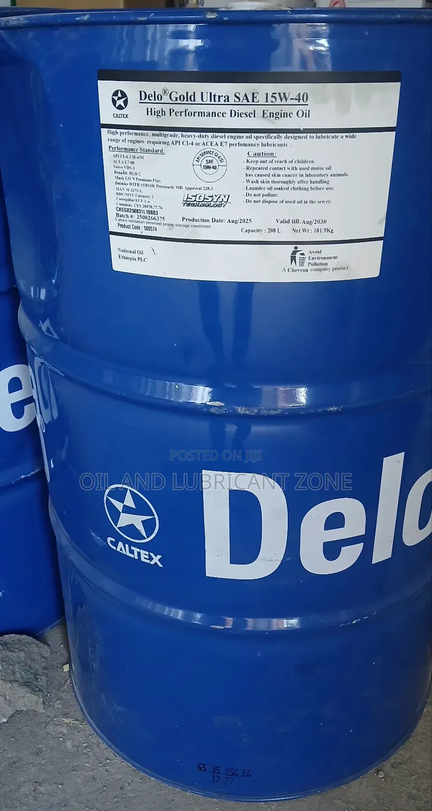 Delo 15w40 Engine Oil