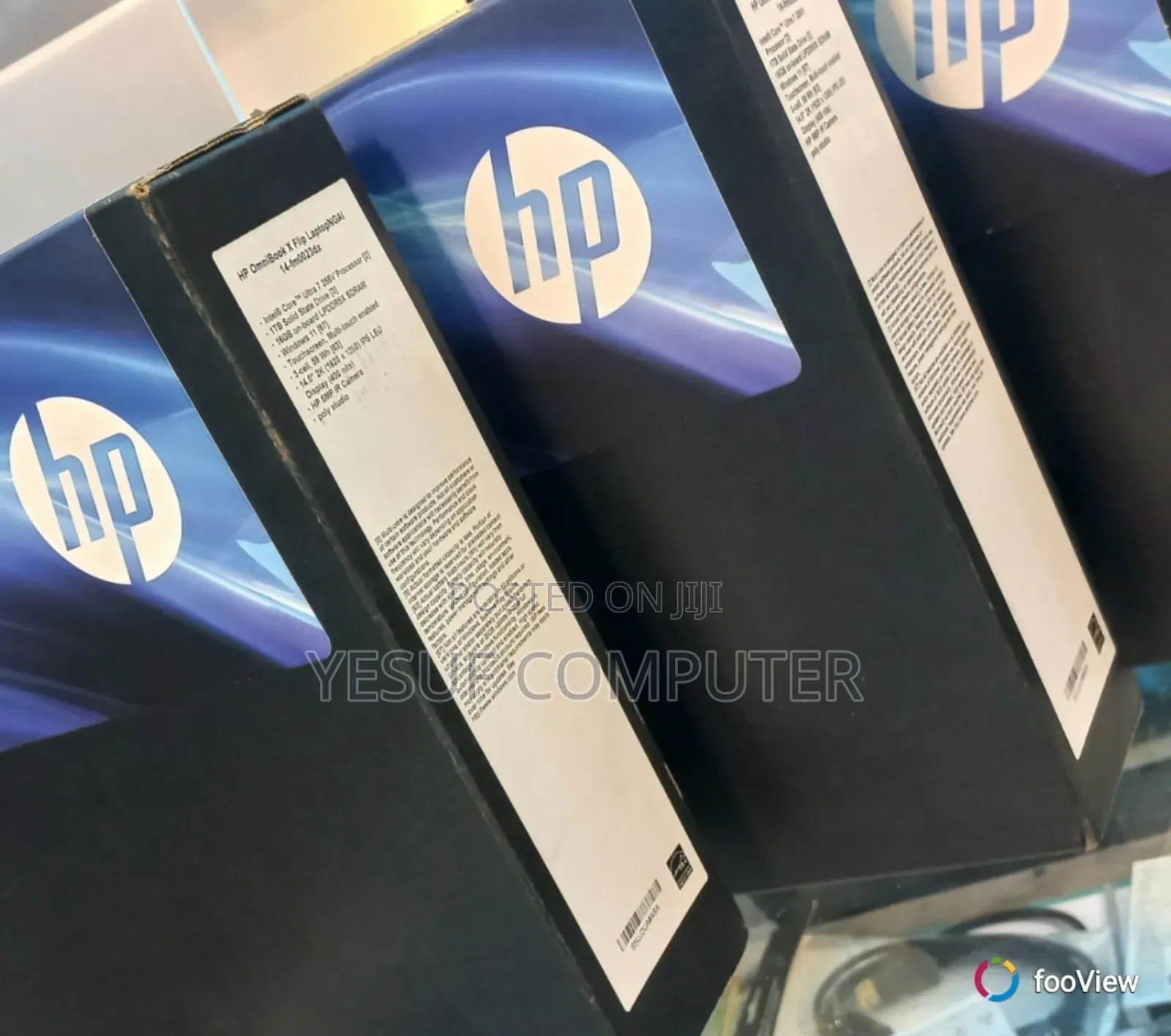 New Laptop HP OmniBook X Flip 14" 16GB Intel Core Ultra 7 SSD 1T