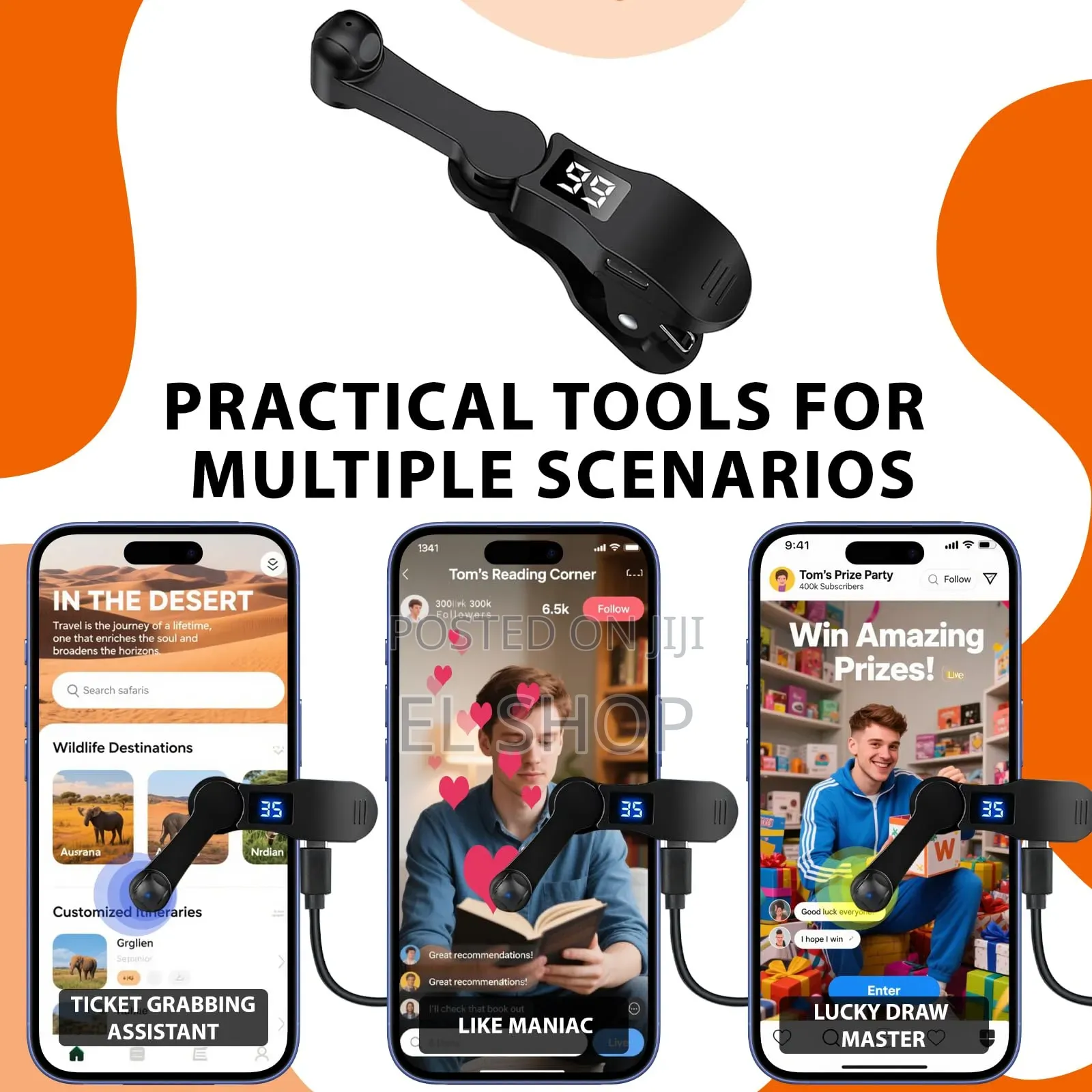 Automatic Tap Tap for Tiktok Live