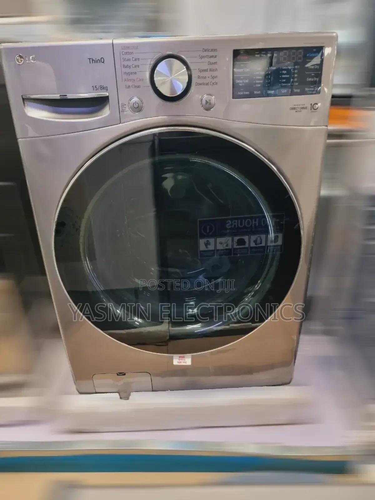 Lg Washing Machine 15/8kg Dryers 100% Dryers