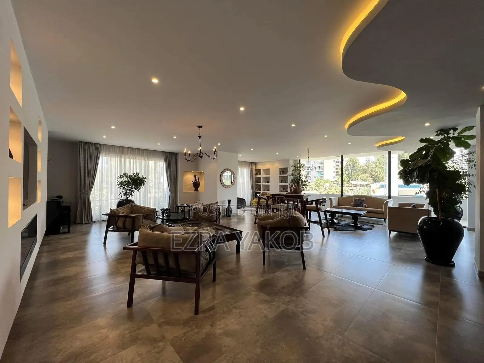 Furnished 3bdrm Apartment in Apartment, Kirkos for rent