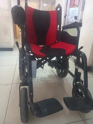 Lightweight Folding Electric Wheelchair – Rechargeable Portable
