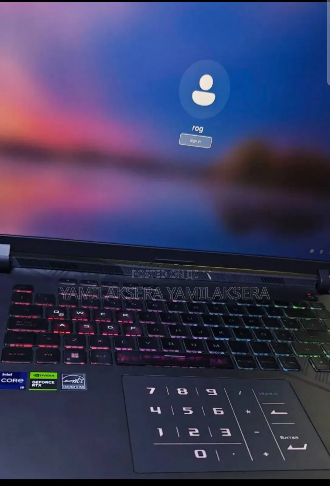 New Laptop Asus ROG Strix G16 G614 16GB Intel Core I9 SSD 1T