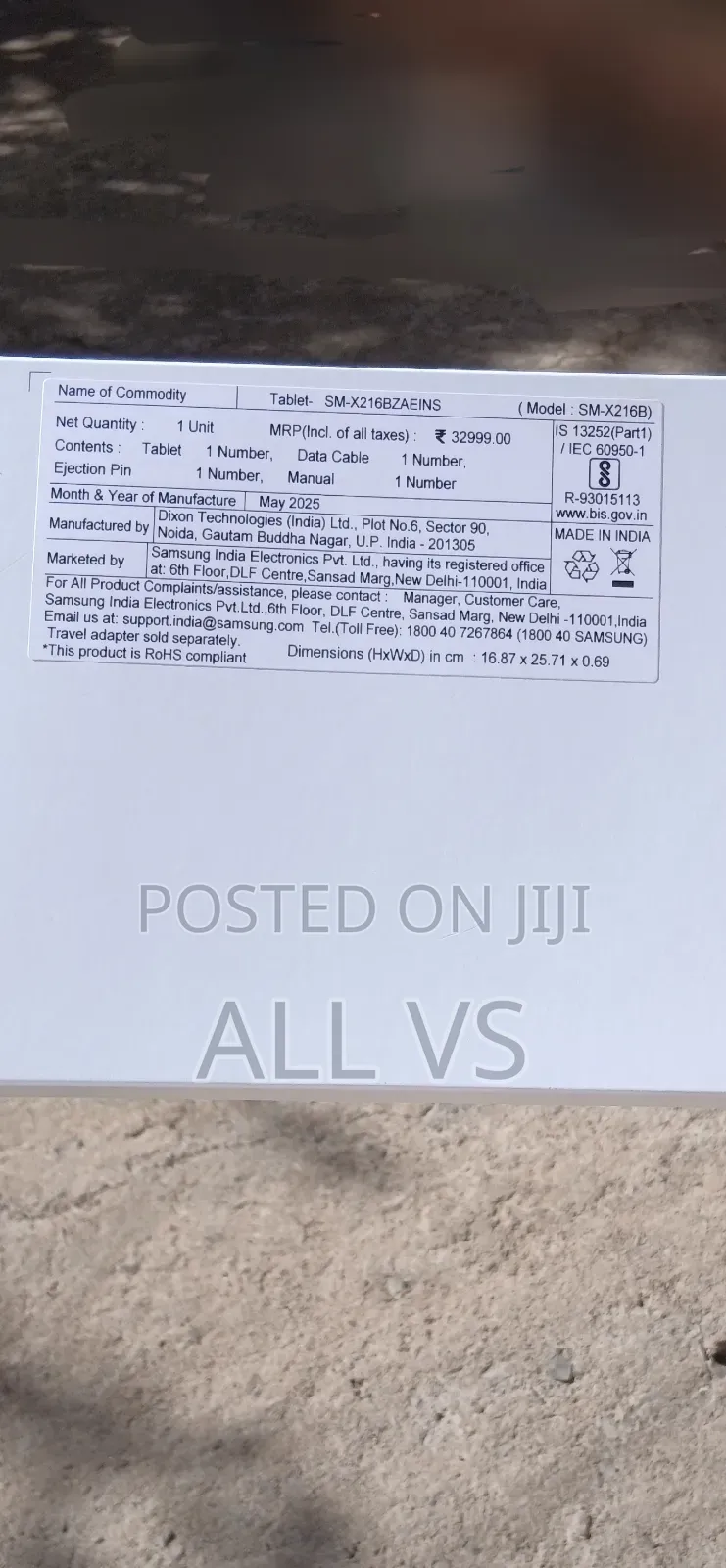 Samsung Galaxy Tab A9+ 128 GB Black