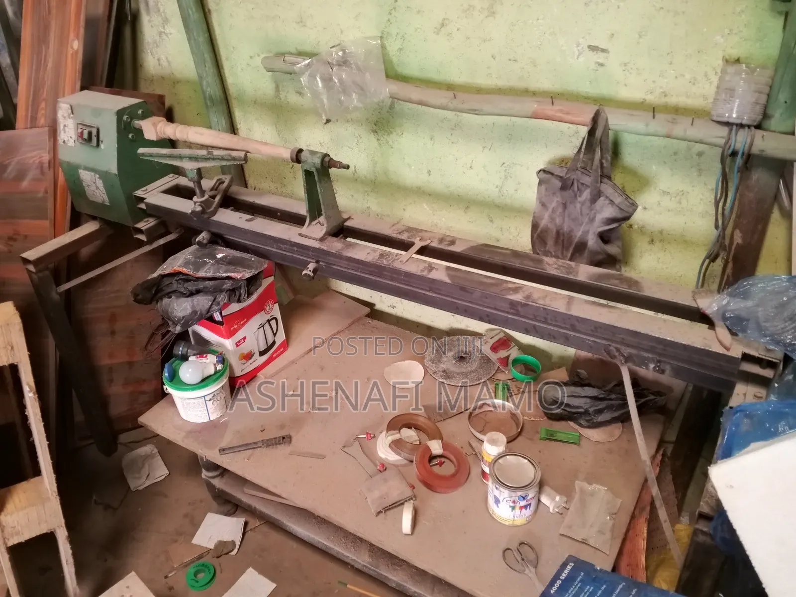 Wood Leth Machine for Table Leg and Table Lamp Manufacturing