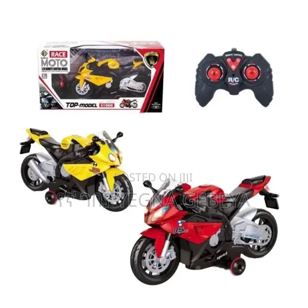 Rc Moto Racing Bike Toy 1:20 Scale Superbike Model Kids
