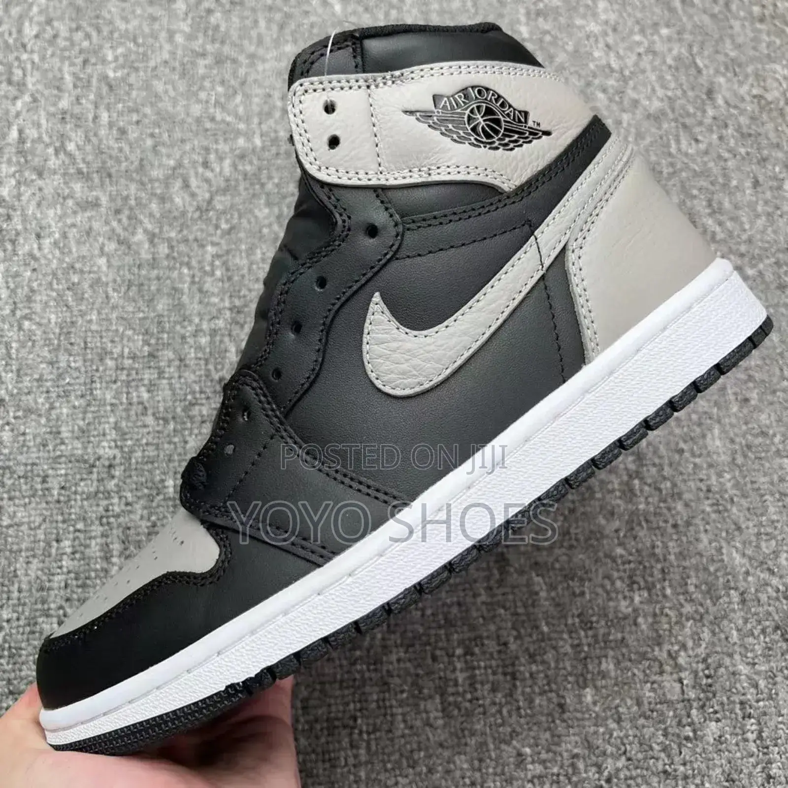 New Air Jordan 1 Boots Dark Grey