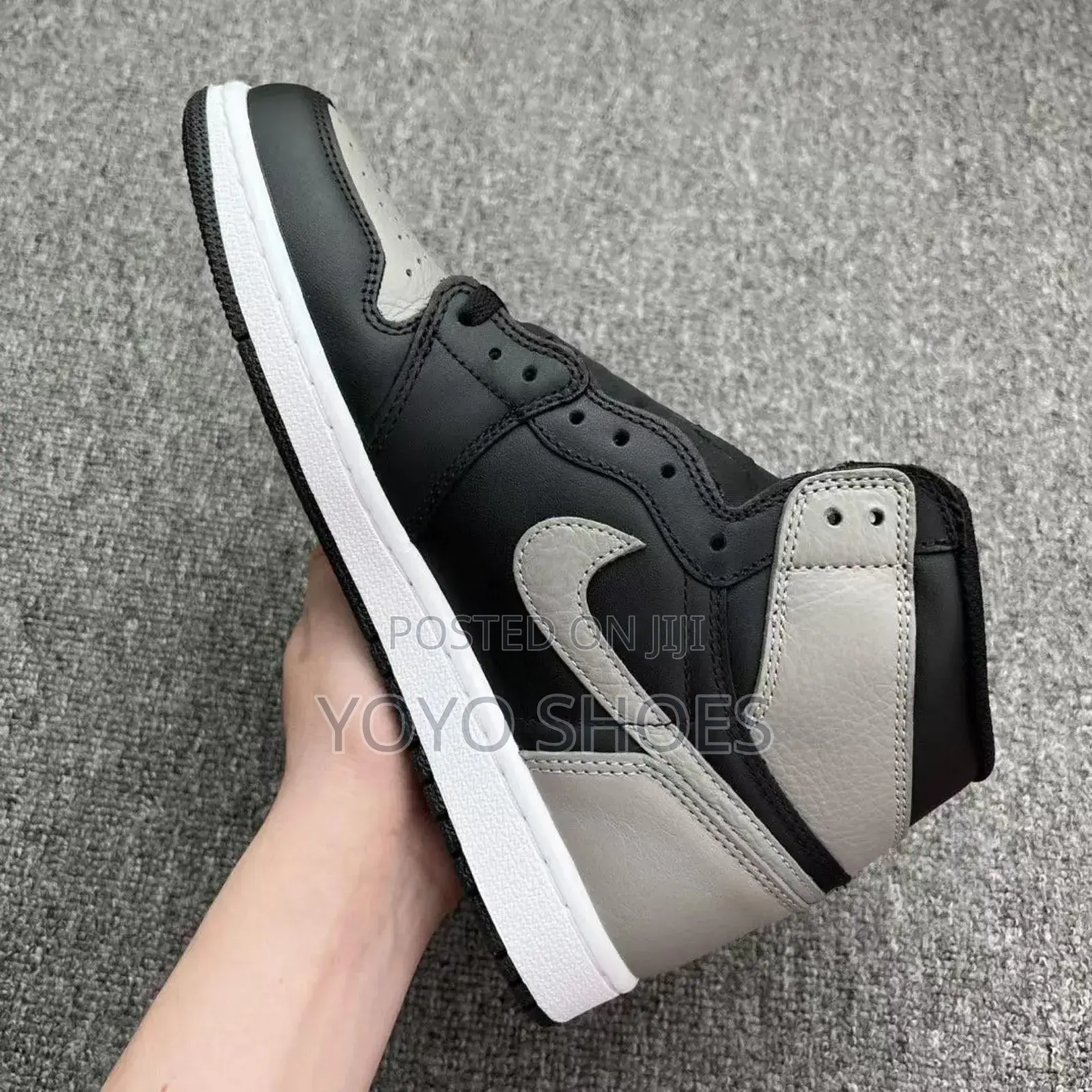 New Air Jordan 1 Boots Dark Grey