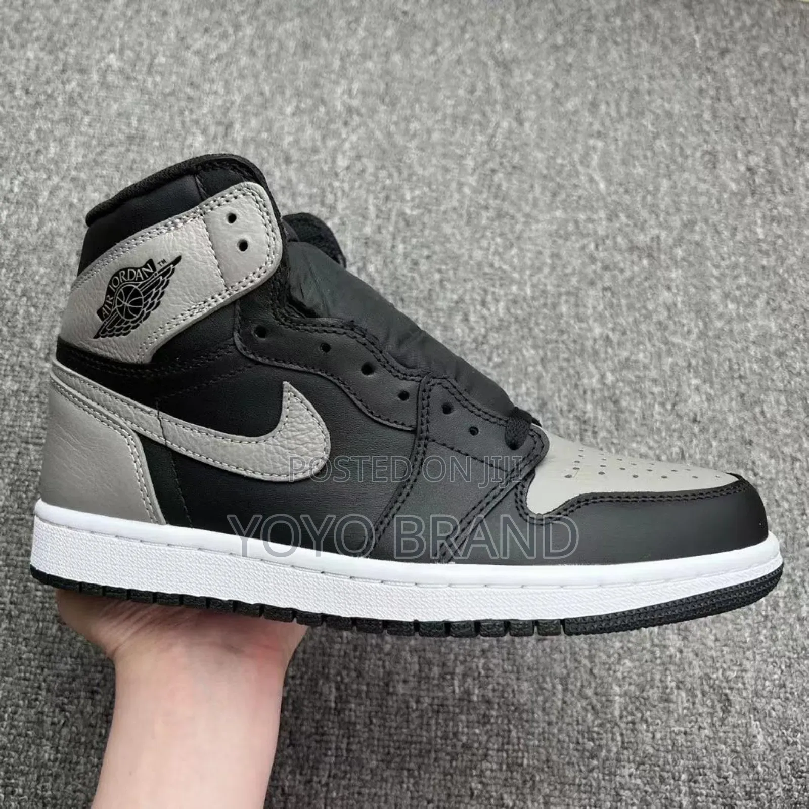 New Air Jordan 1 Boots Dark Grey
