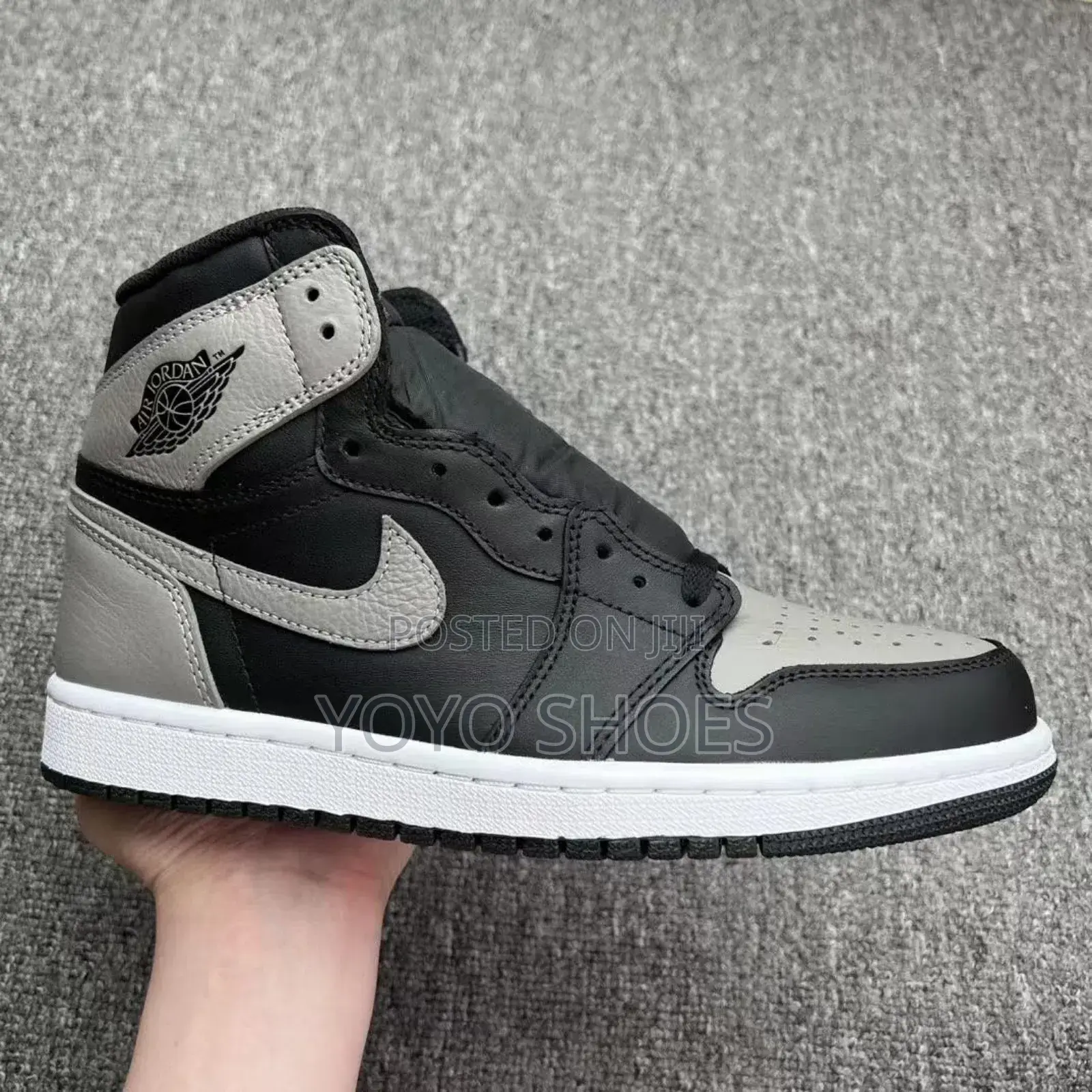 New Air Jordan 1 Boots Dark Grey