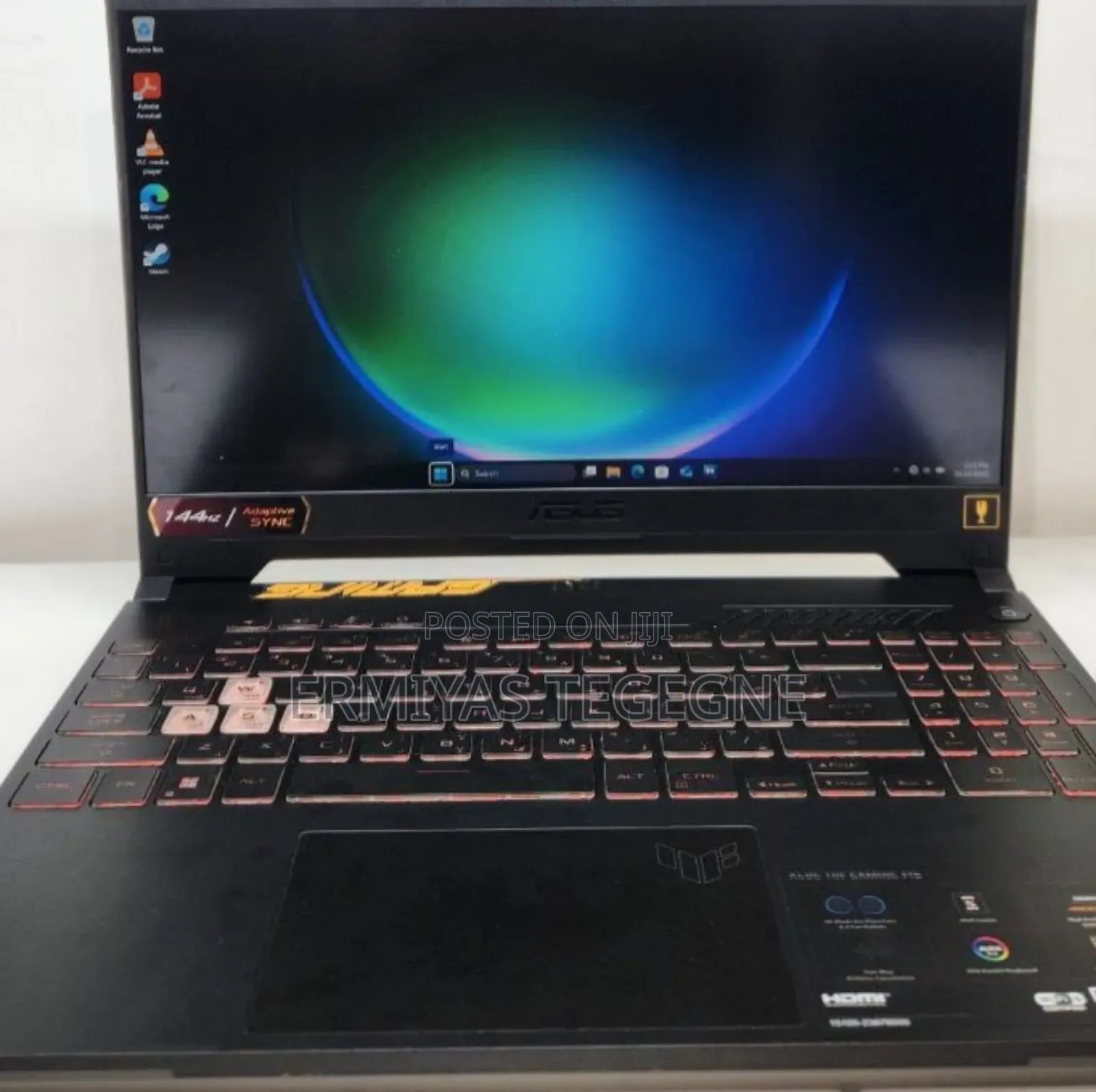 New Laptop Asus TUF Gaming A15 8GB Intel Core I7 SSD 1T